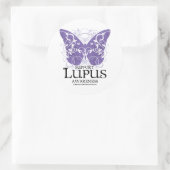 Sticker Rond Papillon Lupus (Sac)