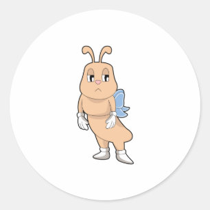 Sticker Rond Papillon sans ailes