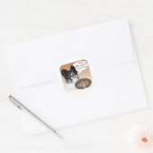 Sticker Rond Papillon Turquie (Enveloppe)