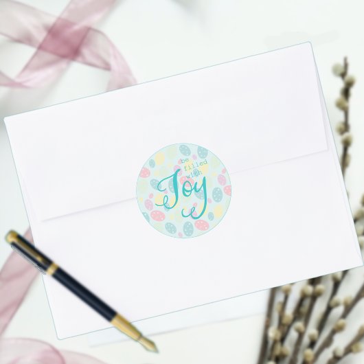 Sticker Rond Pâques