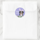 Sticker Rond Pâques bernoises personnalisables (Sac)
