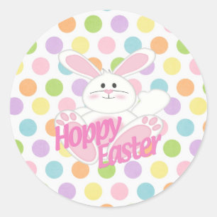 Sticker Rond Pâques de houblon