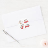 Sticker Rond Paquet de chats (Enveloppe)