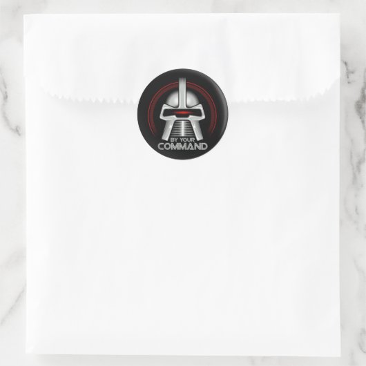 Sticker Rond Par votre commande (Sac)