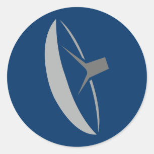 Sticker Rond Parabole