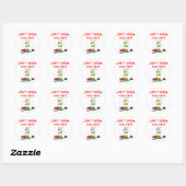 Sticker Rond parachute (Feuille)