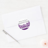 Sticker Rond Parade Poka Dot | violet (Enveloppe)