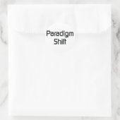 Sticker Rond Paradigm Shift (Sac)