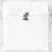 Sticker Rond Paradis (Sac)