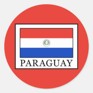 Sticker Rond Paraguay