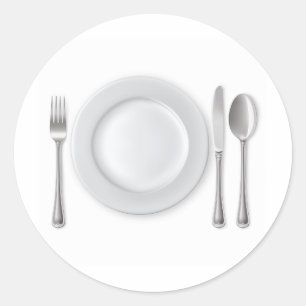 Sticker Rond Paramètre de table