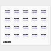 Sticker Rond Paramètre futur (Feuille)
