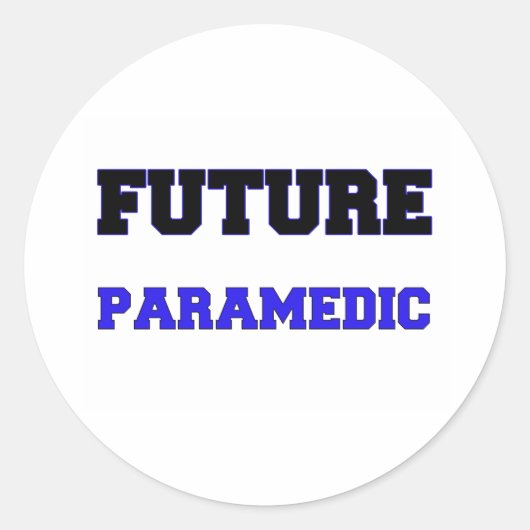 Sticker Rond Paramètre futur (Devant)