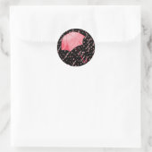 STICKER ROND PARAPLUIE DOUCHE D'AMOUR DE SHARON SHARPE (Sac)