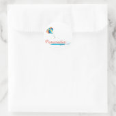 Sticker Rond Parasailleur (Sac)
