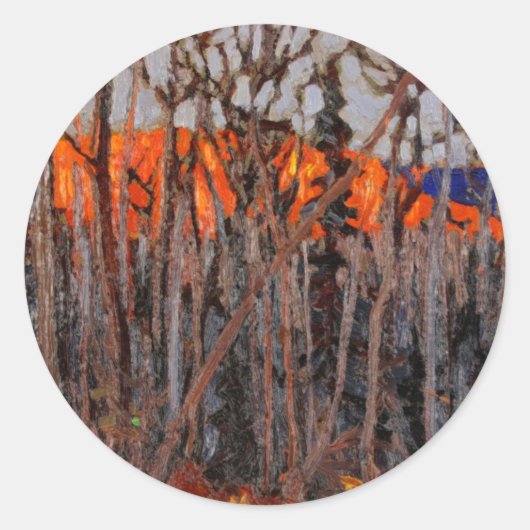 Sticker Rond Parc Algonquin (Devant)