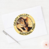 Sticker Rond Parc national de Death Valley (Enveloppe)