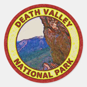 Sticker Rond Parc national de Death Valley