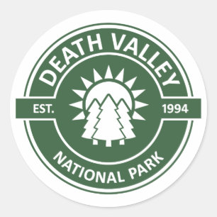 Sticker Rond Parc national de Death Valley