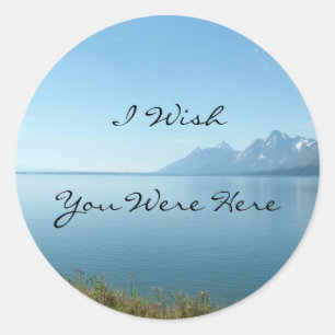 Sticker Rond Parc national de Grand Teton