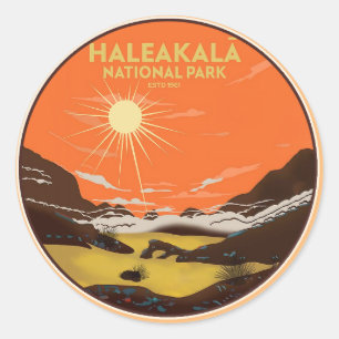 Sticker Rond Parc national de Haleakalā