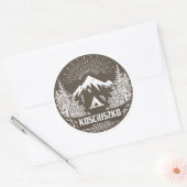 Sticker Rond Parc national de Kosciuszko (Enveloppe)