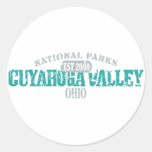 Sticker Rond Parc national de la vallée de Cuyahoga