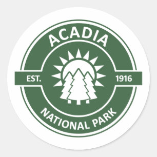 Sticker Rond Parc national de l'Acadie