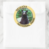 Sticker Rond Parc national de Sequoia (Sac)