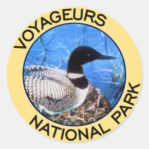 Sticker Rond Parc national de Voyageurs