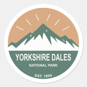 Sticker Rond Parc national de Yorkshire Dales