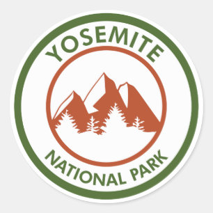 Sticker Rond Parc national de Yosemite