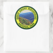 Sticker Rond Parc national des Great Smoky Mountains (Sac)