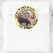 Sticker Rond Parc national des Rocheuses (Sac)