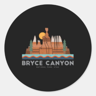 Sticker Rond Parc national du Bryce Canyon
