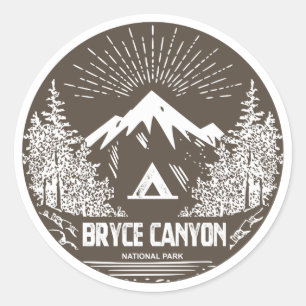 Sticker Rond Parc national du Bryce Canyon