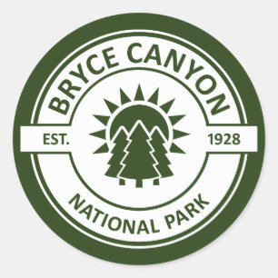 Sticker Rond Parc national du Bryce Canyon