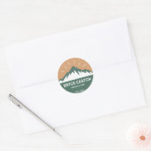 Sticker Rond Parc national du Bryce Canyon (Enveloppe)