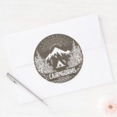 Sticker Rond Parc national du Caire Ecosse (Enveloppe)