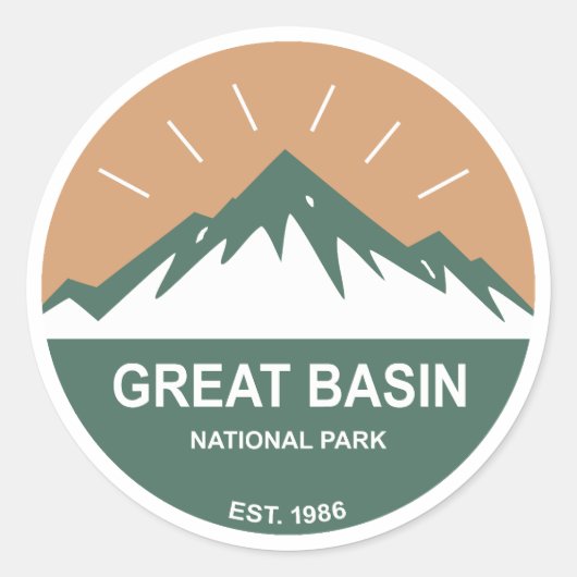 Sticker Rond Parc national du Grand Bassin (Devant)