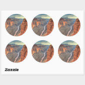 Sticker Rond Parc national du Grand Canyon 3 (Feuille)
