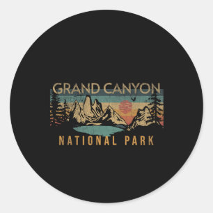 Sticker Rond Parc national du Grand Canyon Arizona États-Unis E