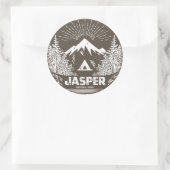 Sticker Rond Parc national Jasper (Sac)