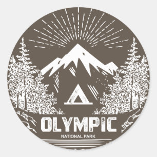 Sticker Rond Parc national olympique