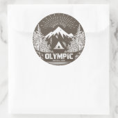 Sticker Rond Parc national olympique (Sac)