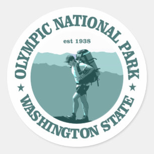 Sticker Rond Parc national olympique
