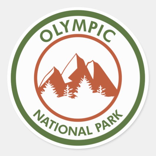 Sticker Rond Parc national olympique (Devant)