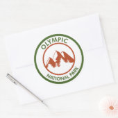 Sticker Rond Parc national olympique (Enveloppe)