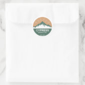 Sticker Rond Parc provincial Cypress (Sac)