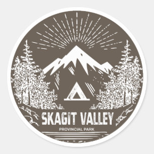 Sticker Rond Parc provincial de Skagit Valley